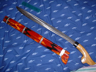 <span class="mw-page-title-main">Parang (knife)</span> Chopper (knife)