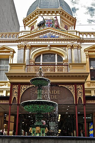 <span class="mw-page-title-main">Rundle Mall</span> Pedestrianised shopping precinct in Adelaide, South Australia