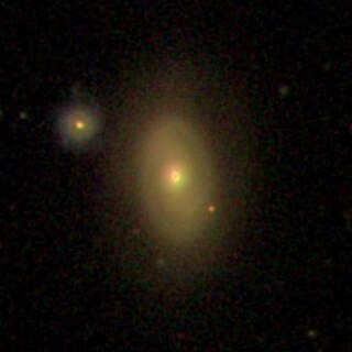 NGC 3925 Lenticular galaxy in the constellation Leo