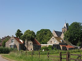 De oude kern rond de dorpskerk