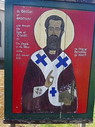 <span class="mw-page-title-main">Declán of Ardmore</span> 5th-century Irish Christian missionary saint