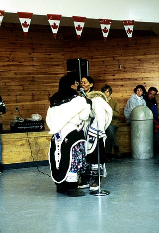 <span class="mw-page-title-main">Inuit throat singing</span> Form of musical performance uniquely found among the Inuit