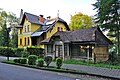 English: Gazebo and Villa Augsdorf on Seecorso #35 Deutsch: Salettl mit Villa Augsdorf am Seecorso 35