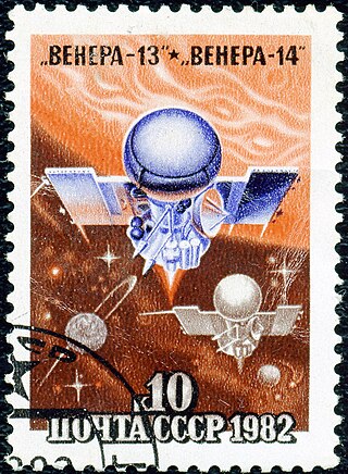 <span class="mw-page-title-main">Venera 13</span> Soviet space probe that landed on Venus in 1982