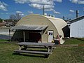 A Quonset hut in Dade City, Florida