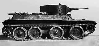 <span class="mw-page-title-main">BT tank</span> Light cavalry tank