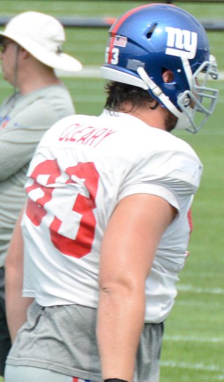 <span class="mw-page-title-main">Emmett Cleary</span> American football player (born 1990)