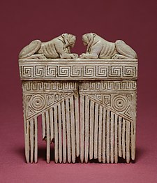 Etruscan comb, c. seventh century BC