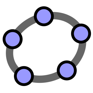 <span class="mw-page-title-main">GeoGebra</span> Interactive geometry, algebra and calculus application