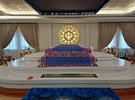 Inuti gurdwaran i Johor Bahru.