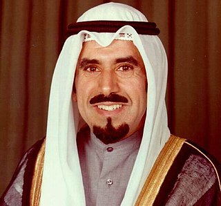 <span class="mw-page-title-main">Jaber Al-Ahmad Al-Sabah</span> Emir of Kuwait from 1977 to 2006