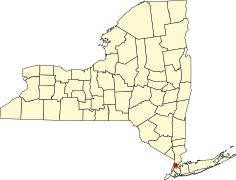 Map of New York highlighting Bronx County.svg