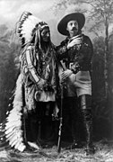 William Notman studios - Sitting Bull and Buffalo Bill (1895) edit