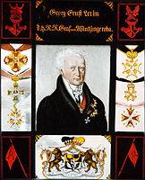 Georg Ernst Levin Graf von Wintzingerode (Glasmalerei in der Schlosskapelle Bodenstein)