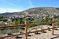 Vista general de Casas Altas (Valencia) desde el mirador