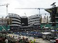 Twickenham Stadium with audience before a concert, 2006