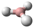 Molécula de BH3.