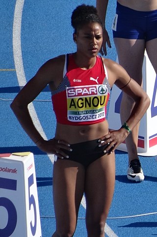 <span class="mw-page-title-main">Caroline Agnou</span> Swiss athlete (born 1996)