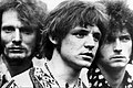 Image 8Baker, Bruce and Clapton of Cream, whose blues rock improvisation was a major factor in the development of the genre (from Hard rock)