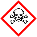 Gefahrensymbol für „giftig“ und „sehr giftig“
