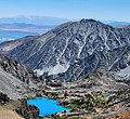 Northwest aspect of Gilcrest Peak and Burro Lake