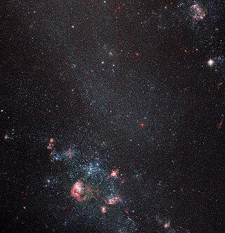 <span class="mw-page-title-main">IC 2574</span> Dwarf spiral galaxy in the constellation of Ursa Major