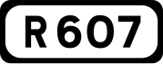 R607 road shield}}