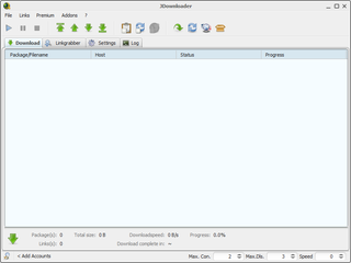 <span class="mw-page-title-main">JDownloader</span> Computer software