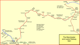 <span class="mw-page-title-main">Manchester and Leeds Railway</span> Former British railway company