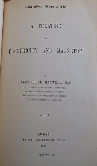 <i>A Treatise on Electricity and Magnetism</i> 1873 books by James Clerk Maxwell