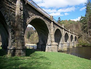 <span class="mw-page-title-main">Neidpath Viaduct</span> Bridge in Neidpath, Borders