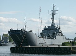 ORP Poznan Polish transport ship