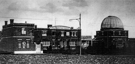 Photo de l'observatoire d'astronomie de Hem après 1909