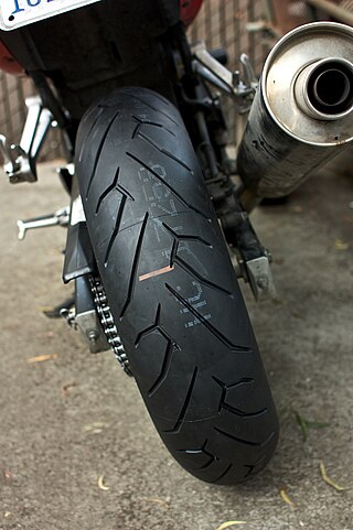 <span class="mw-page-title-main">Motorcycle tyre</span> Tyres of a motorcycle