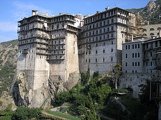 <span class="mw-page-title-main">Simonopetra</span> Eastern Orthodox monastery, Mount Athos