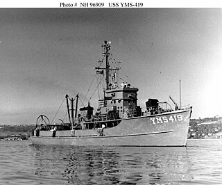 USS <i>Mockingbird</i> (AMS-27) Minesweeper of the United States Navy