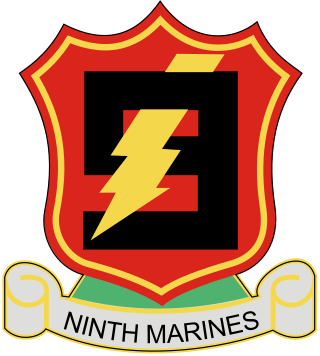 <span class="mw-page-title-main">9th Marine Regiment</span> Military unit