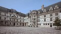 Facades in the inner courtyard