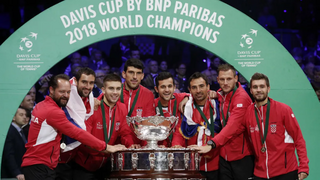 <span class="mw-page-title-main">Croatia Davis Cup team</span> Croatia mens national tennis team