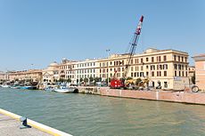 The harbor by the Tiber’s mouth