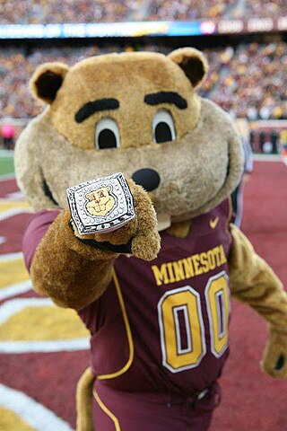 <span class="mw-page-title-main">Goldy Gopher</span> Mascot of the University of Minnesota