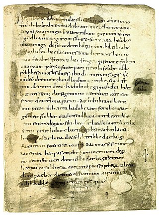 <i>Hildebrandslied</i> Old High German poem