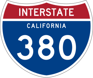 <span class="mw-page-title-main">Interstate 380 (California)</span> Interstate highway in California