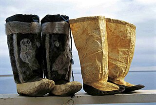 <span class="mw-page-title-main">Mukluk</span> Soft boot worn by Arctic peoples