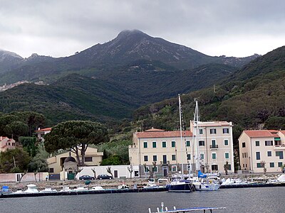 von Marciana Marina her gesehen