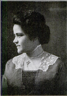 The physician Marie B. Lucas