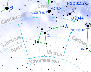 <span class="mw-page-title-main">Theta Muscae</span> Star in the constellation Musca