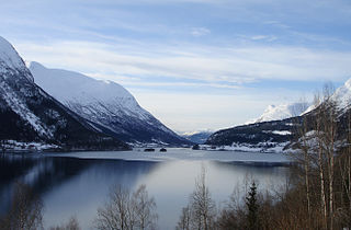 <span class="mw-page-title-main">Oppstrynsvatn</span> Lake in Stryn, Norway