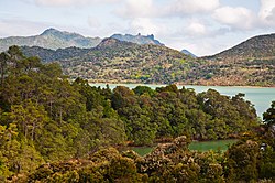 Landscape viewed from Parua Bay