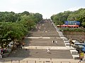 Image 13 Potemkin Stairs in Odesa, Ukraine. The higher perspective allows a person to see both the stairs and landings.